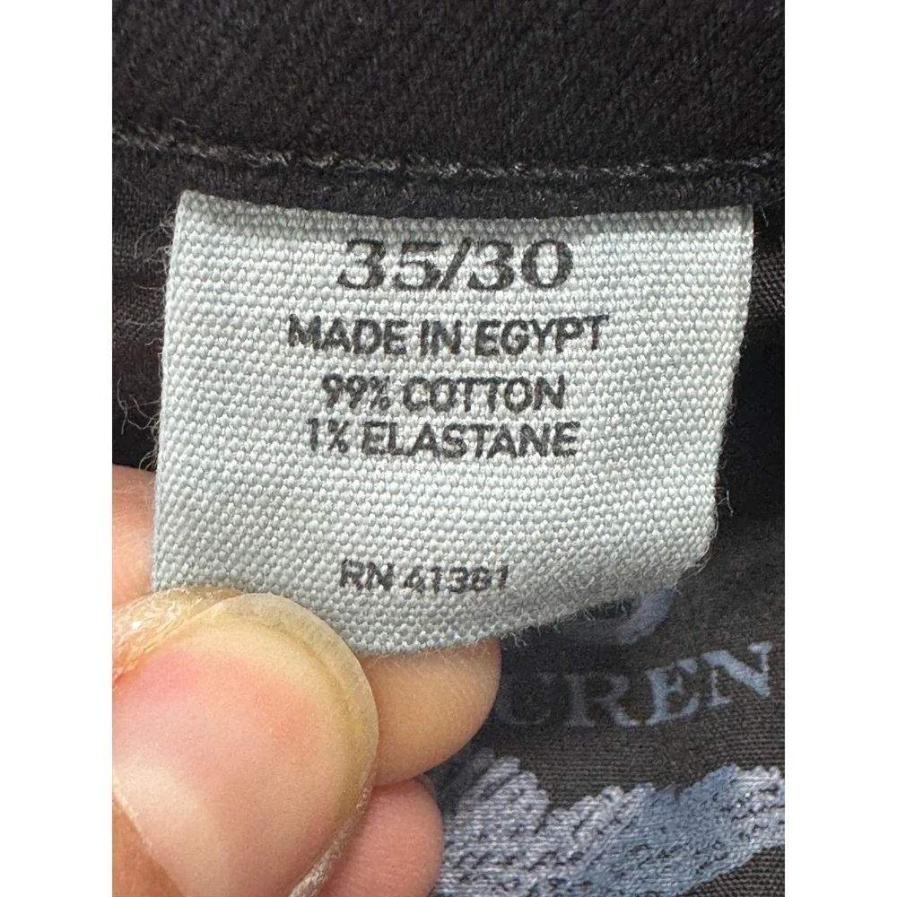 Polo Ralph Lauren Mens Varick Slim Straight Jeans 35/30 Meas: 36x24.5 (READ)